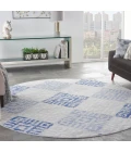 Nourison Whimsicle Area Rug WHS18-Grey Blue
