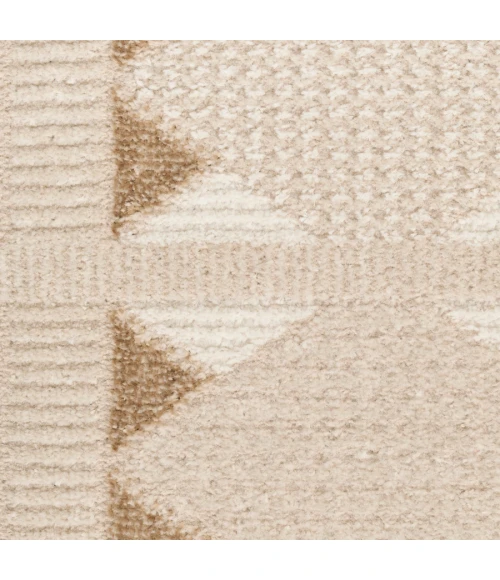 Nourison Home Nordic Taupe NRC06 2 ft. X 6 ft. Rectangle Rug