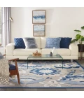 Nourison Aloha Area Rug ALH25-Blue/Grey