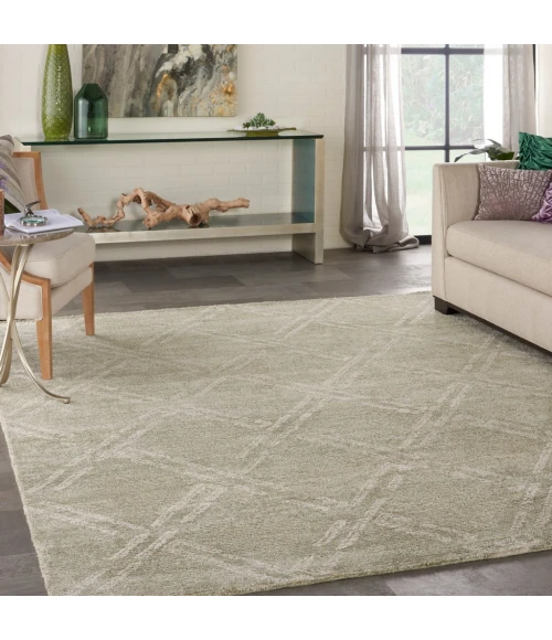Nourison Venosa Area Rug VSN01-Green Ivory