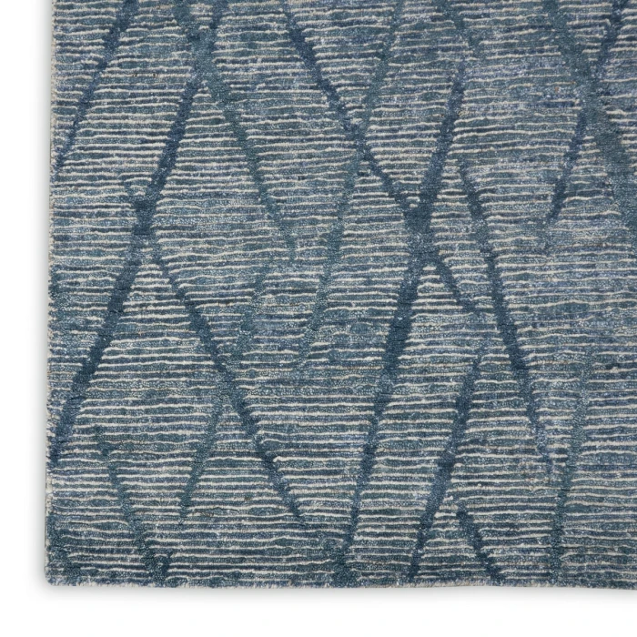 Nourison Ocean Indigo OCP02 9 ft. X 12 ft. Rect. Rug