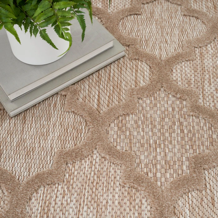Nourison Easy Care Area Rug NES01 Natural Beige