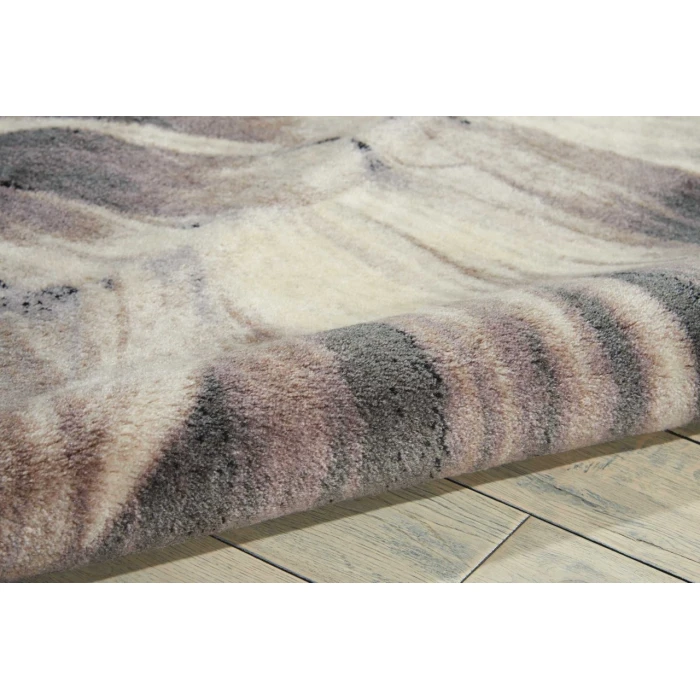 Nourison Utopia Ivory/Taupe UTP05 2ft.6in. x 4ft.2in. Rect. Rug