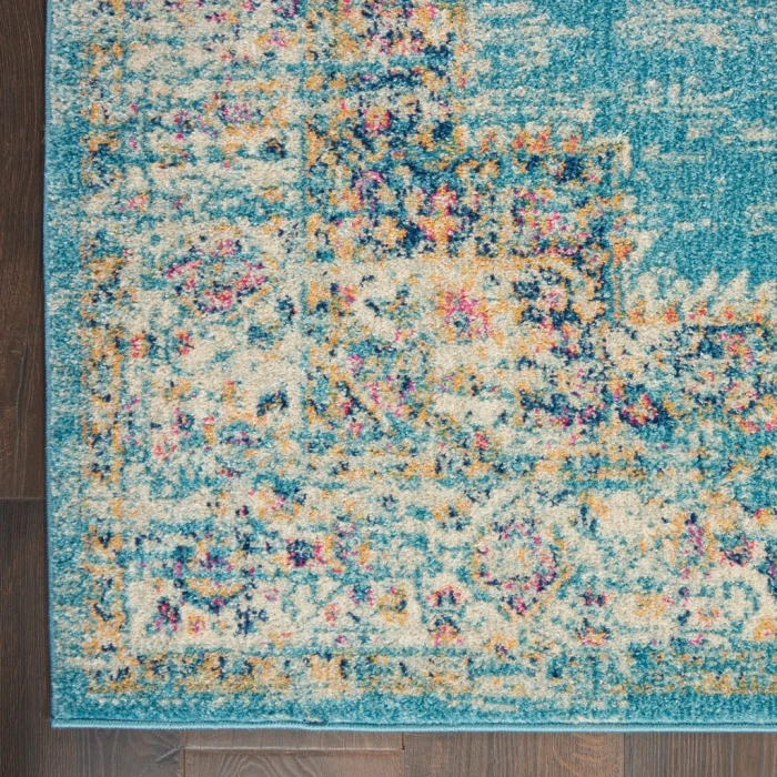 Nourison Passion Area Rug PSN03-Light Blue