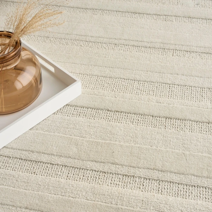 DKNY Pure Multi Weave Ivory MTW01 8 ft. X 10 ft. Rect. Rug
