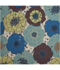 Nourison Home & Garden Square Area Rug RS021-Light Blue