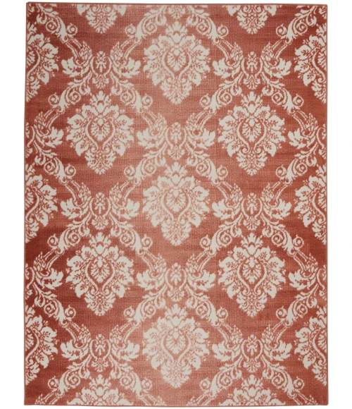 Nourison Elation Area Rug ETN03-Brick Ivory