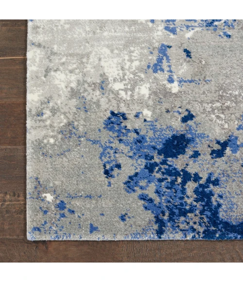 Nourison Twilight Area Rug TWI22 Blue/Grey 2'3" x 3'