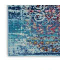 Nourison Vintage Kashan Runner Area Rug VKA02-Blue