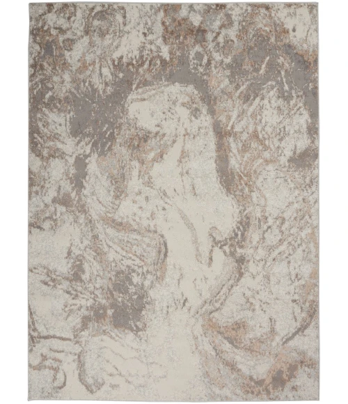 Nourison Elation Area Rug ETN02-Ivory Grey
