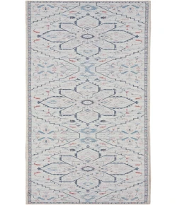 Nourison Home New Concept Washables SR110 Ivory Blue 2 ft. 2 in. X 8 ft. Area Rug