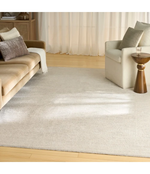 Nourison Shadows Ivory Grey SHW03 6 ft. X 9 ft. Rect. Rug