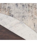Nourison Rustic Textures Area Rug RUS01 Grey/Beige 5'3" x round