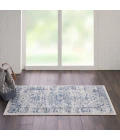 Nourison Tranquil Area Rug TRA06-Ivory/Light Blue