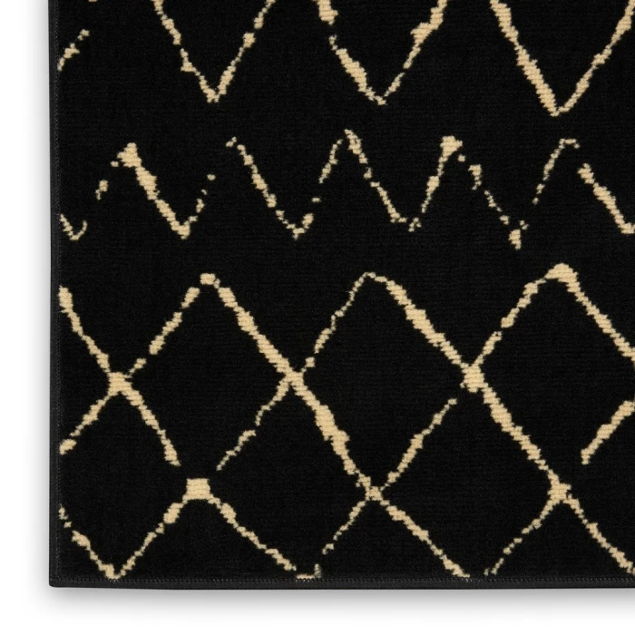 Nourison Grafix Area Rug GRF04-Black
