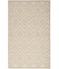 Nourison Versatile Cream NRV01 5 ft. X 7 ft. Rectangle Rug