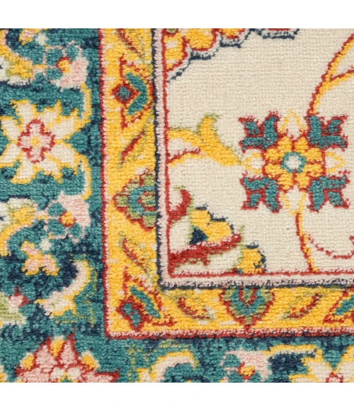 Nourison Home Nourison Essentials Ivory Gold NRE05 2 ft. 2 in. X 7 ft. 6 in. Rectangle Rug