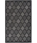 Nourison Easy Care Charcoal Black NES01 10 ft. X 14 ft. Rectangle Rug