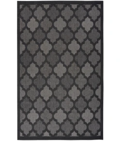 Nourison Home Easy Care NES01 Charcoal Black 10 ft. X 14 ft. Area Rug