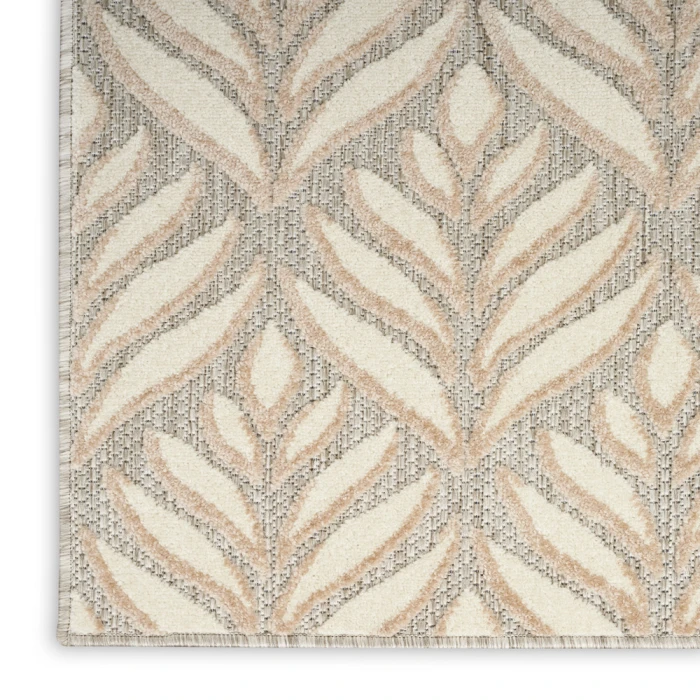 Nourison Aloha Area Rug ALH35 Ivory Grey