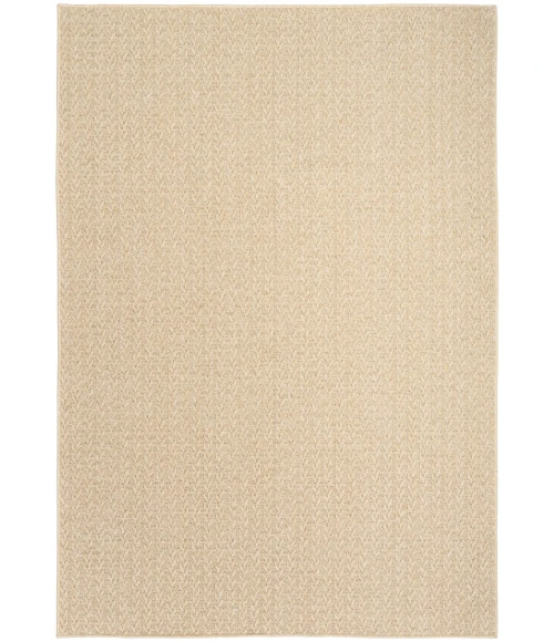 Nourison Tulum Cream TLM02 6 ft. X 9 ft. Rect. Rug