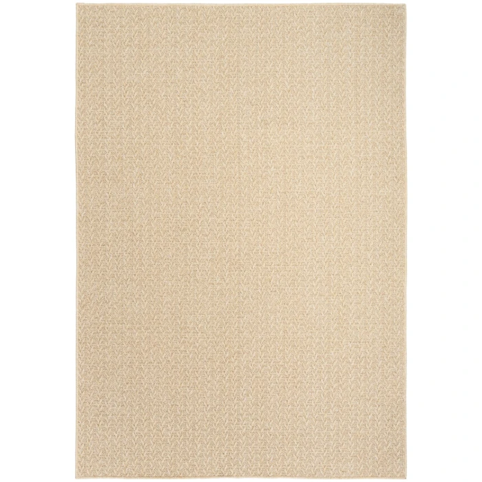 Nourison Tulum Cream TLM02 4 ft. X 6 ft. Rect. Rug