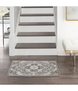 Nourison Home Elation ETN09 Grey 2 ft. X 3 ft. Area Rug