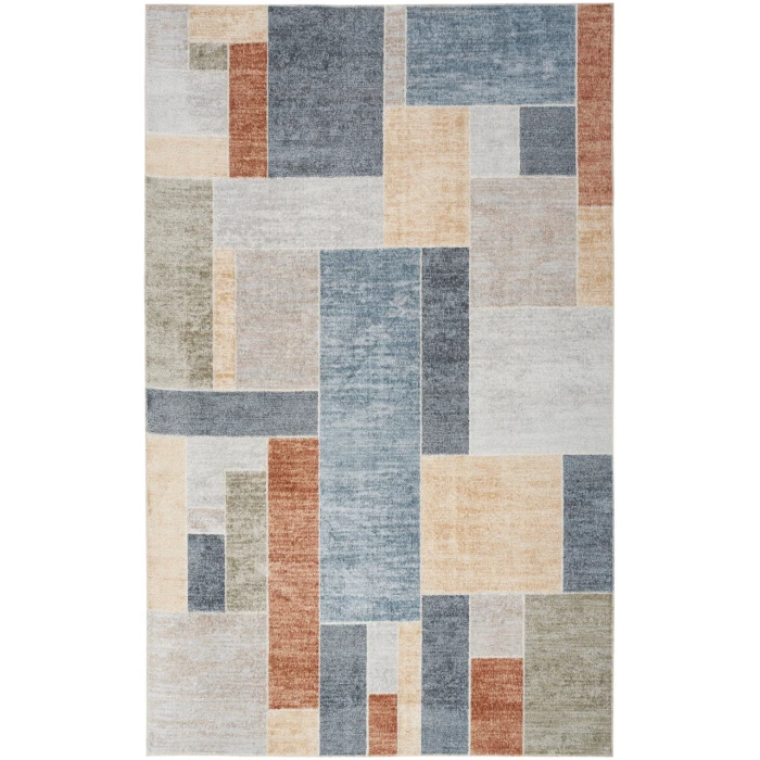 Nourison Astra Machine Washable Multicolor ASW09 12 ft. X 15 ft. Rectangle Rug