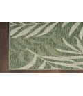 Nourison Garden Oasis Green Ivory GOA01 4 ft. X 6 ft. Rectangle Rug