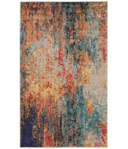 Nourison Home Celestial CES15 Multicolor 3 ft. X 5 ft. Area Rug