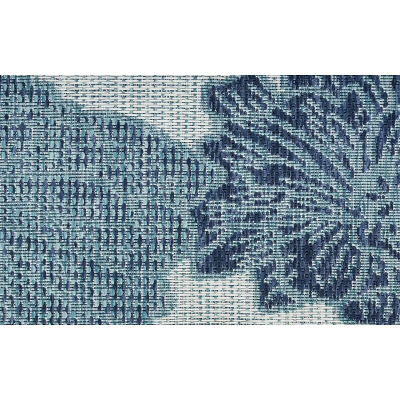 Nourison Garden Oasis Blue GOA04 8 ft. X 10 ft. Rectangle Rug