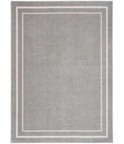 Nourison Home Nourison Essentials NRE02 Grey/Ivory 6 ft. X 9 ft. Area Rug
