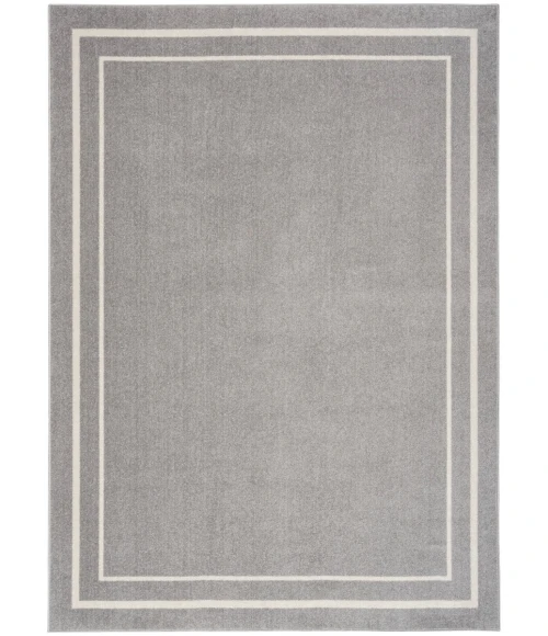 Nourison Nourison Essentials Area Rug NRE02 Grey/Ivory