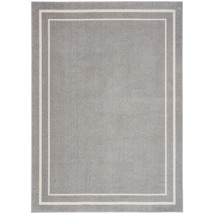Nourison Nourison Essentials Area Rug NRE02 Grey/Ivory