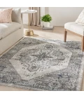 Kathy Ireland American Manor Area Rug AMR02 Grey 3'11" x 5'11"