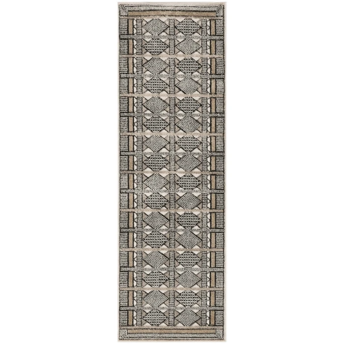 Nourison Home Nordic Ivory Multicolor NRC06 2 ft. X 6 ft. Rectangle Rug