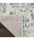 Nourison Jubilant Runner Area Rug JUB09-Ivory/Blue