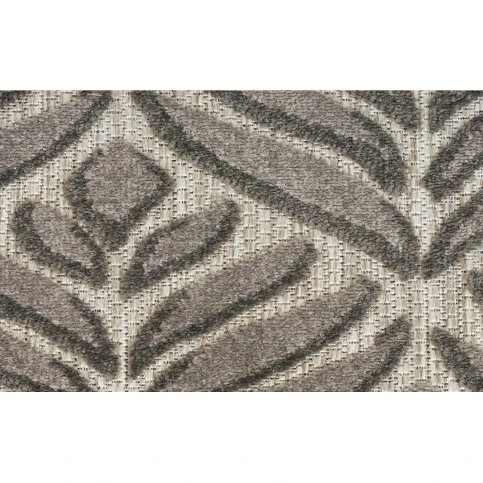Nourison Aloha Charcoal ALH35 2 ft. X 6 ft. Rectangle Rug