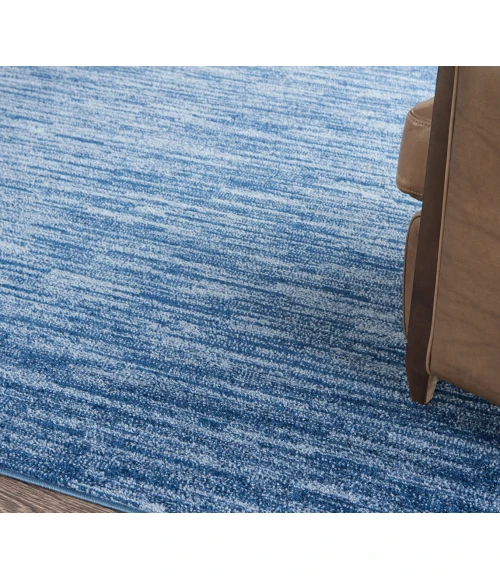 Nourison Essentials Navy Blue Area Rug NRE01-Navy Blue