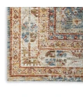 Nourison Sahar Blue SHR01 4 ft. X 6 ft. Rect. Rug