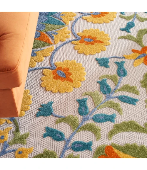 Nourison Aloha Area Rug ALH22-Multicolor