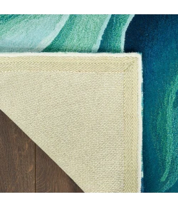 Nourison Home Prismatic PRS42 Silver Green 7 ft. 9 in. X 9 ft. 9 in. Area Rug