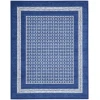 Nourison Home Whimsicle WHS13 Navy 8 ft. X 10 ft. Area Rug