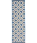 Nourison Aloha Area Rug ALH26-Blue/Grey