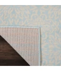 Nourison Jubilant Runner Area Rug JUB06-Ivory/Light Blue