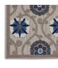 Nourison Aloha Runner Area Rug ALH19-Grey/Blue