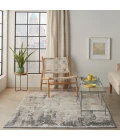 Nourison Tangra Cream Grey TNR05 5 ft. X 7 ft. Rect. Rug