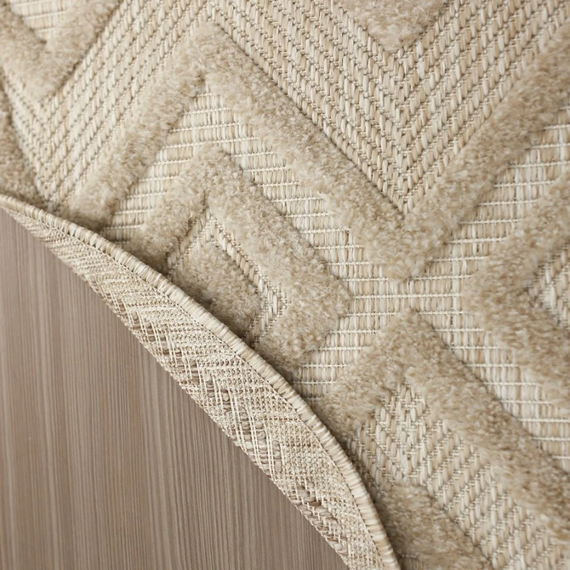 Nourison Home Versatile Cream NRV01 8 ft. Round Rug