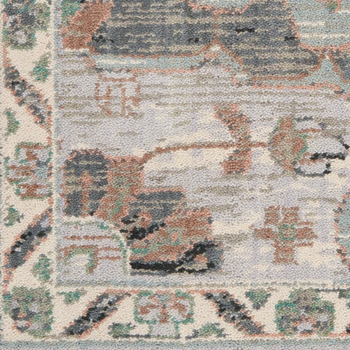 Nourison Parisa Area Rug PSA01 Grey Sage 2'3" x 10'