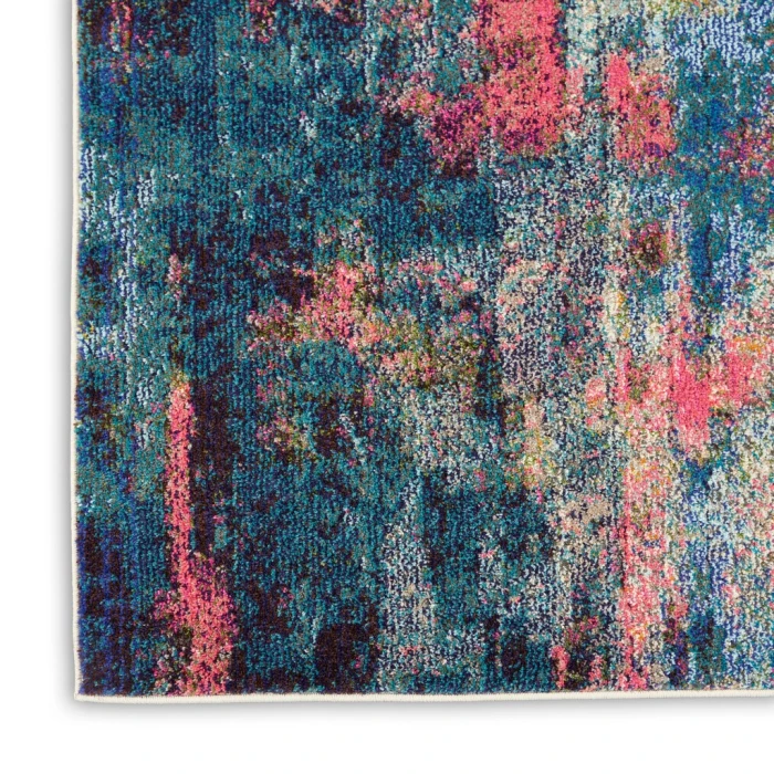 Nourison Celestial Area Rug CES09-Blue/Yellow